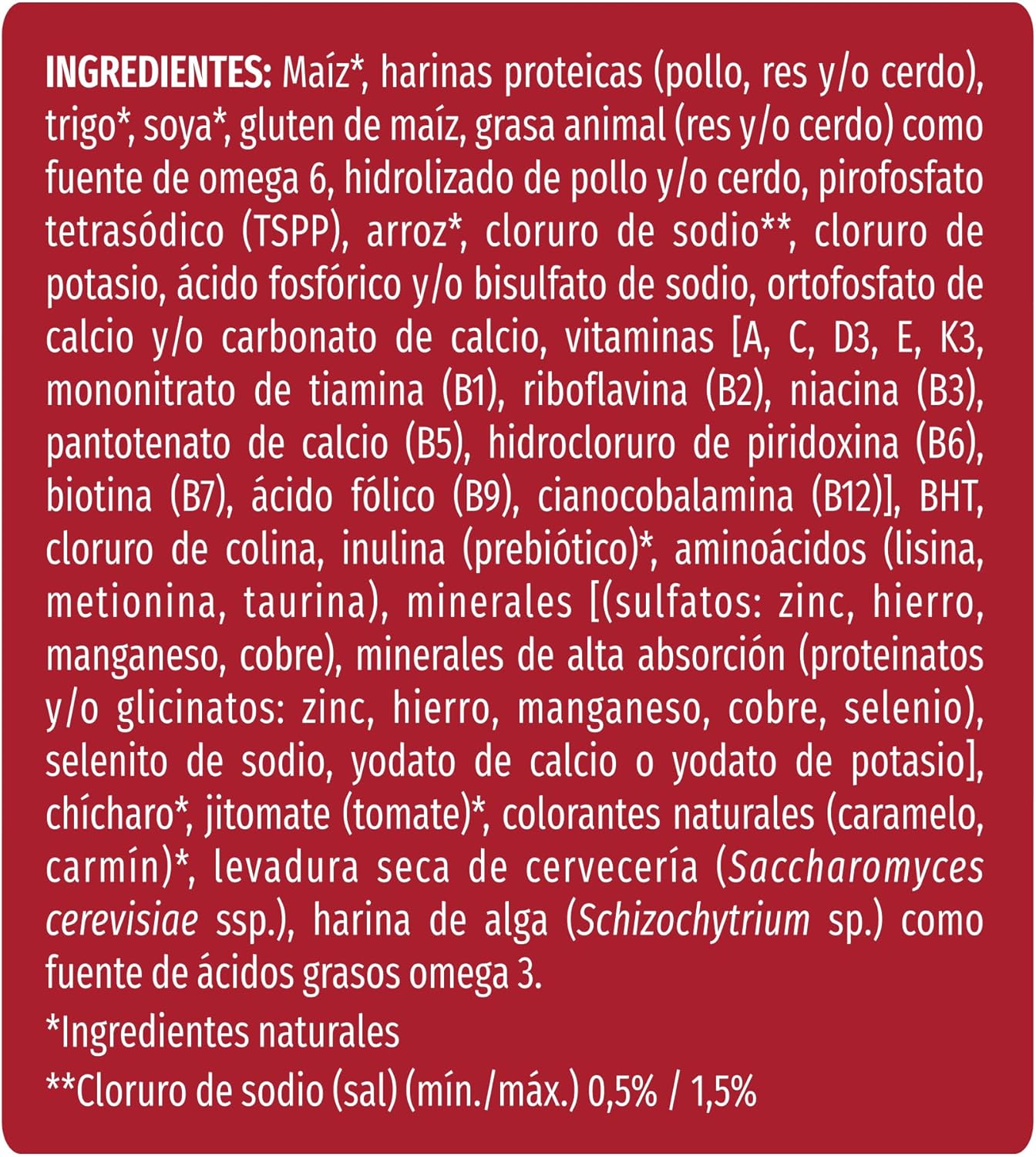 Purina Cat Chow Adulto Todos los Tamaños Sabor Carne 1.5Kg