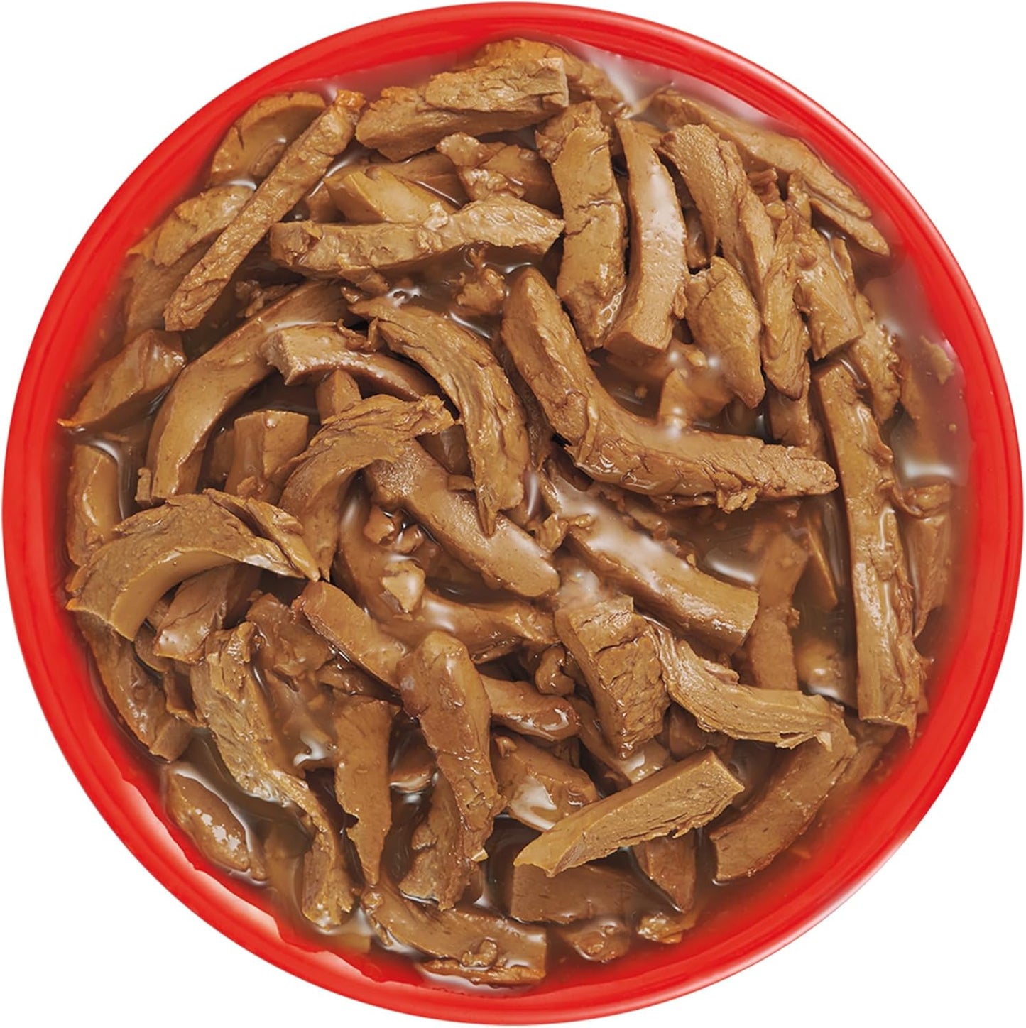 Purina Felix Fantastic Tiritas Adulto Todos los Tamaños Sabor Carne 24pack de 85g