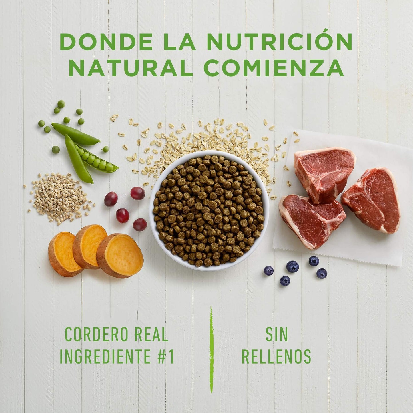Instinct Be Natural Alimento para Perro Receta Cordero 10.8kg