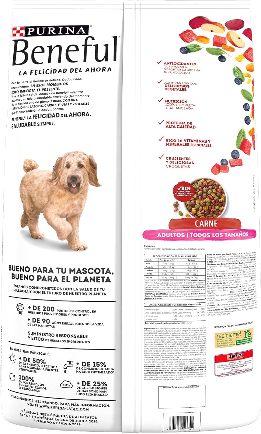 WeTap Purina Beneful Adulto Original Sabor Carne 10Kg