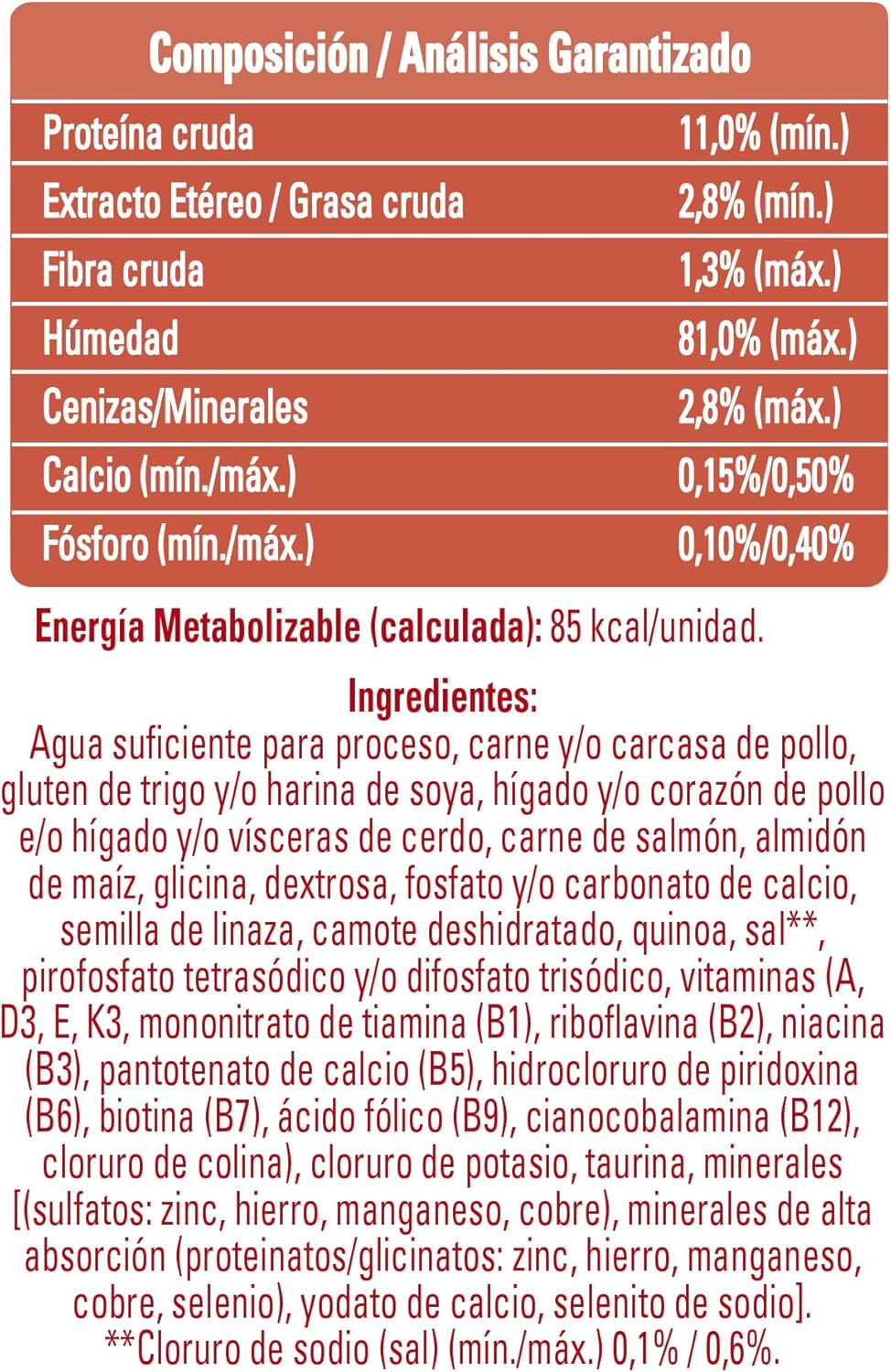Purina One Adulto y Cachorro Todos los Tamaños Super Alimento Sabor Salmón 24pack de 85g
