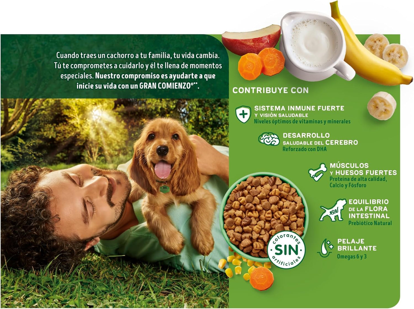 Purina Dog Chow Cachorro Todos los Tamaños Sabor Pollo 18Kg