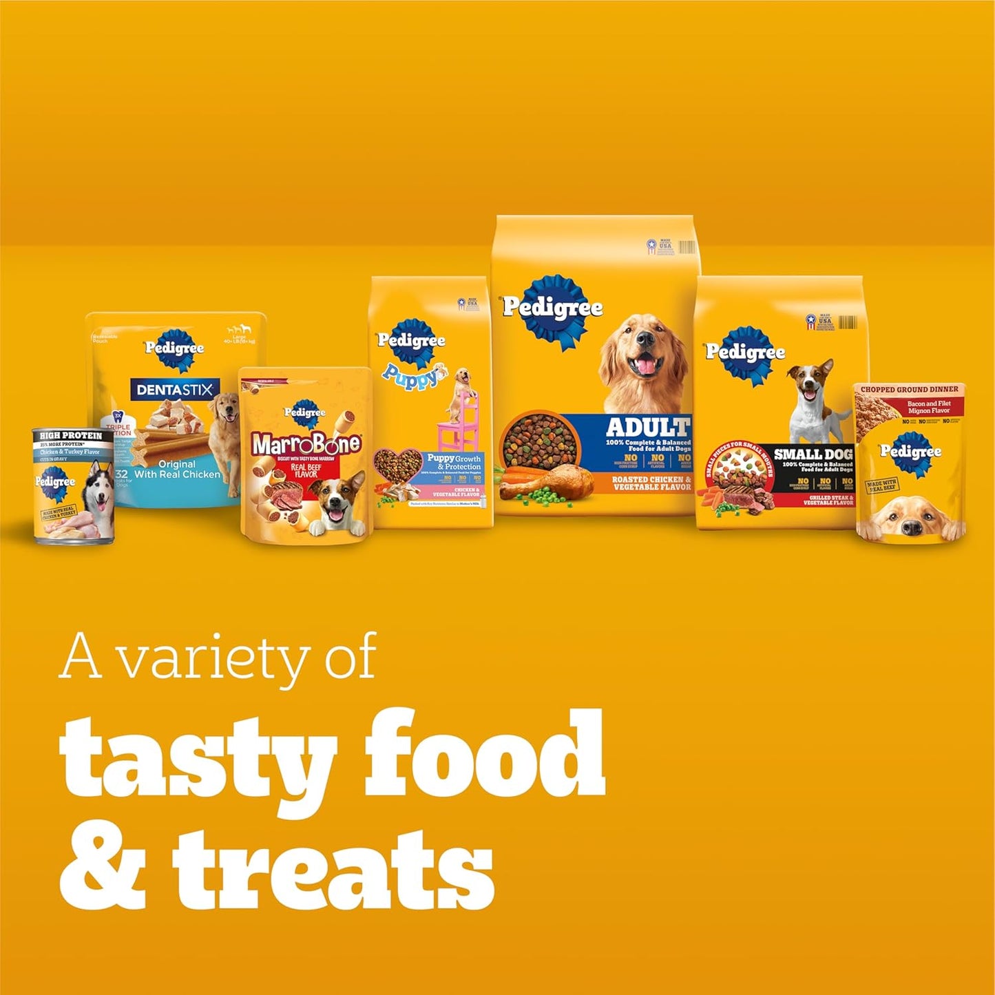Pedigree Choice Cuts Sobres para Perro Adulto Sabores: Filet Mignon, Beef, Noodles & Vegetables, Hickory Smoked Chicken 30 Piezas 100g c/u