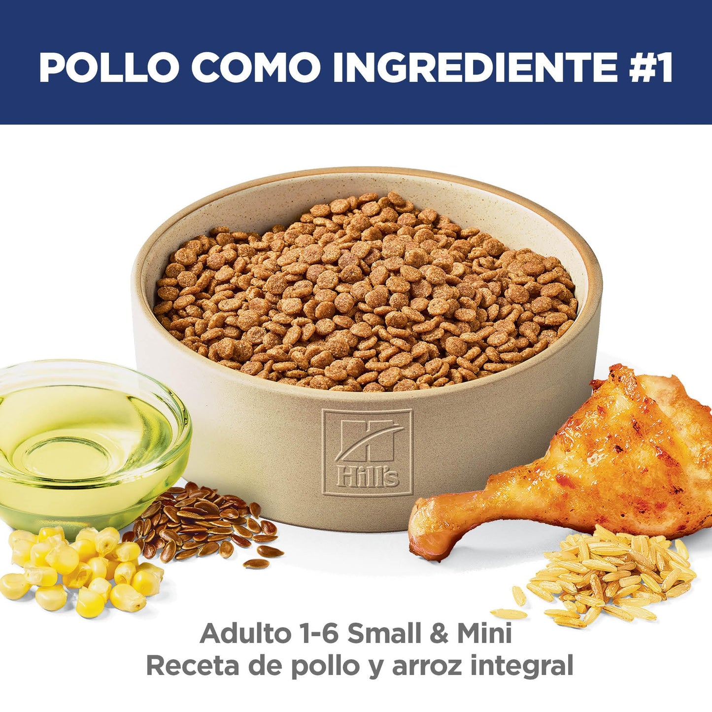 Hill's Science Diet Small & Mini, Croquetas para Perro Adulto De Raza Pequeña Sabor Pollo 2Kg