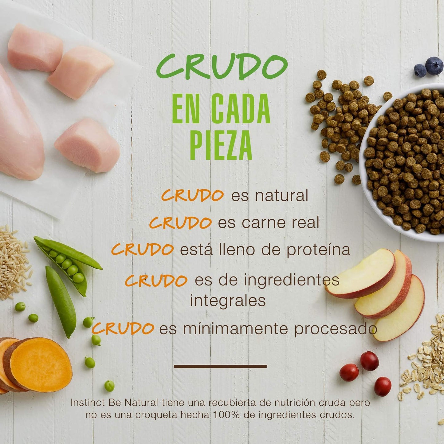 Instinct Be Natural Alimento para Perro Receta Cordero 10.8kg