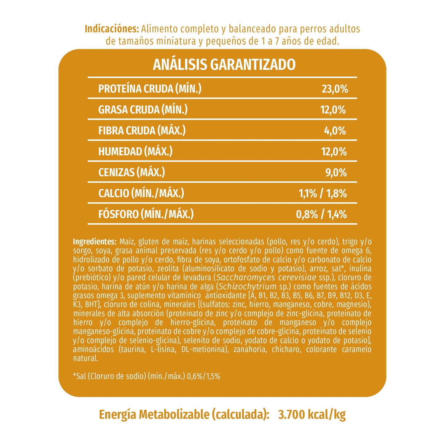 Purina Dog Chow Adulto Raza Mini y Pequeña Sabor Carne y Pollo 7.5Kg