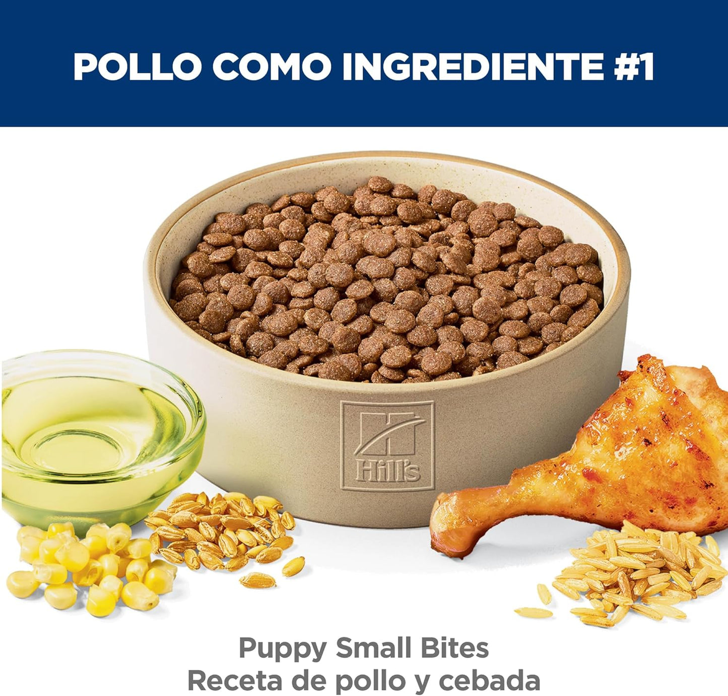 Hill's Science Diet Small Bites Puppy, Croquetas para Perro Cachorro Raza Pequeña Sabor Pollo 5.7Kg