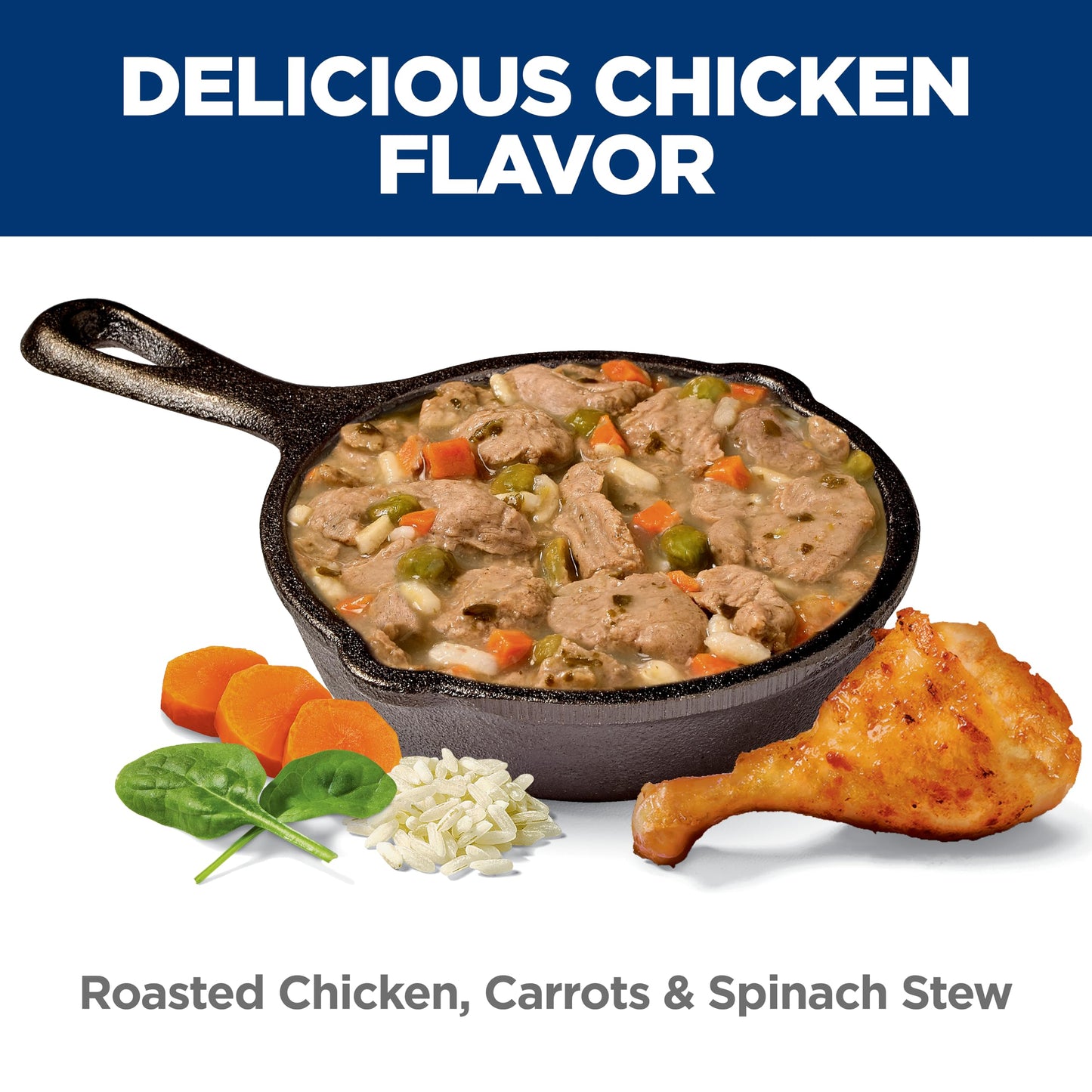 Hill's Science Diet Adult 7+, Alimento Húmedo para Perros Senior, 12 Pack C/U 369 G