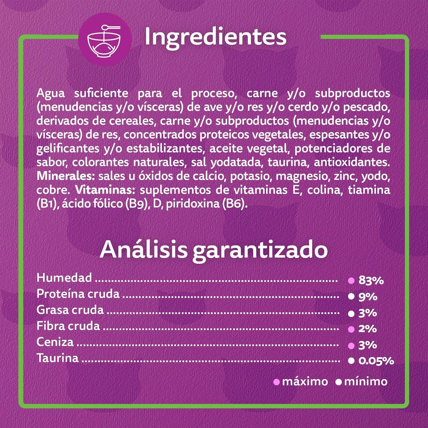Whiskas Alimento Húmedo para Gatitos, Sabor Res, 85g c/u. Paquete de 24 Unidades