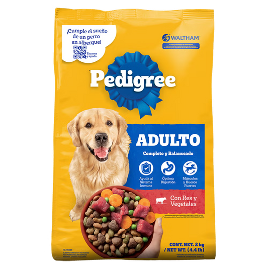 PEDIGREE® Croquetas Adulto Con Res Y Vegetales