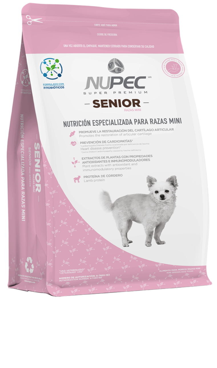 Nupec Senior para Razas Mini