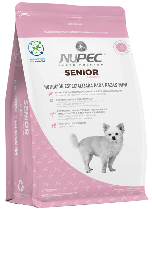 Nupec Senior para Razas Mini