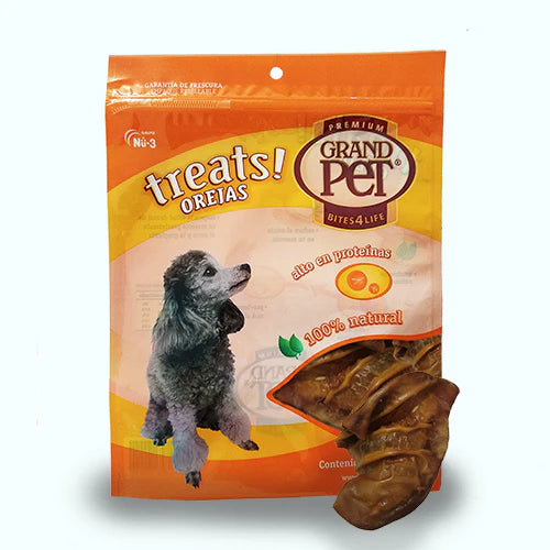 GrandPet Beast Treats Premio Para Perro Oreja de Cerdo