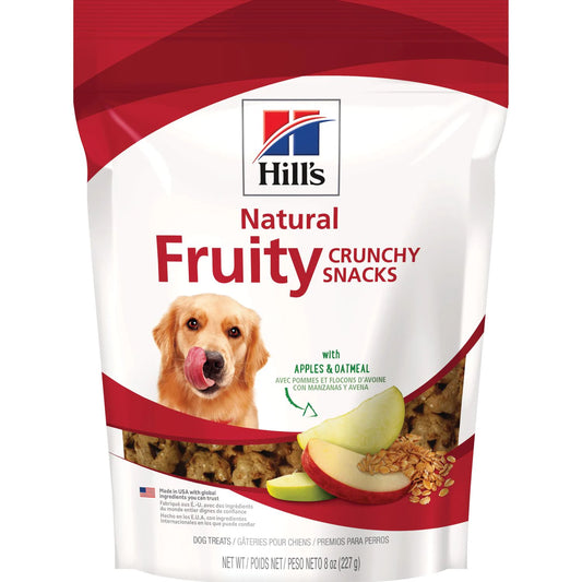 Hill’s Science Diet Crunchy Fruity Snacks sabor manzana