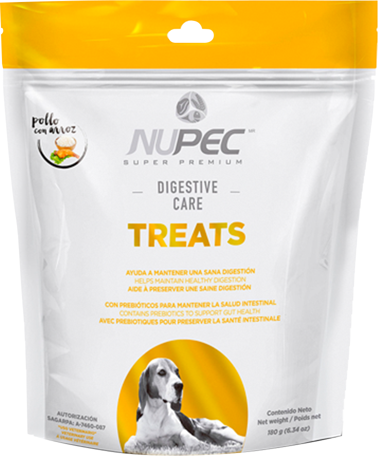 Nupec Digestive Care Treats perros con digestión sensible