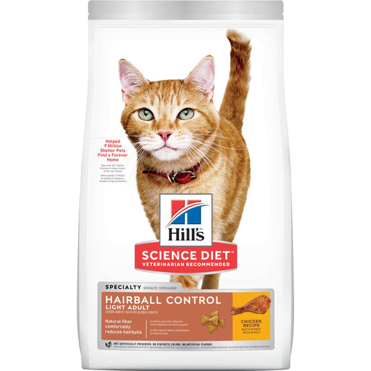 Hill's Science Diet Adult Hairball Control Light